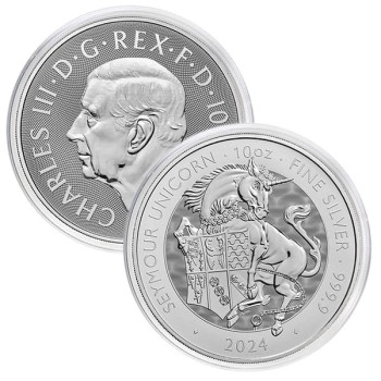 Great Britain 2023 The Royal Tudor Beasts Seymour Unicorn 10oz