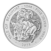 Great Britain 2023 The Royal Tudor Beasts Yale of Beaufort 10oz