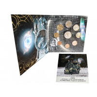 Greece 2009 Euro coins BU set with 10 euro silver coin