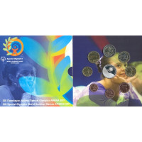 Greece 2011 Euro coins BU set with 10 euro silver coin