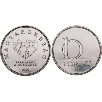 Hungary 2020 10 forint Pandemie