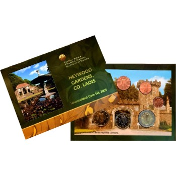 Ireland 2005 Euro coins BU Set