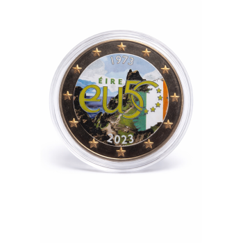 Ireland 2023 50th anniversary of EU accession colored
