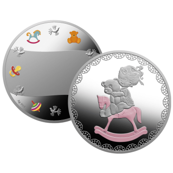 LMK Silver Child Medal Girl