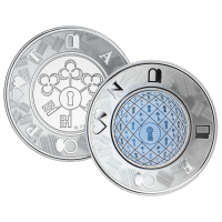 LMK Silver Luck Medal with hologram