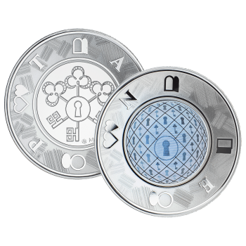 LMK Silver Luck Medal with hologram