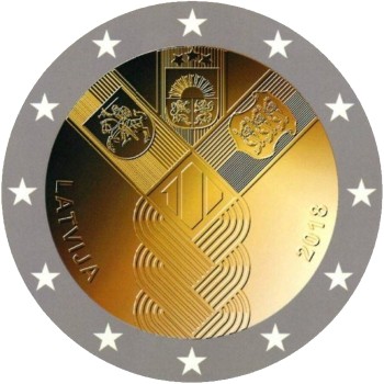 Latvia 2018 100th anniversary of the Baltic States
