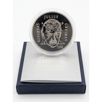 Lithuania 2017 20 euro A.J. Greimas