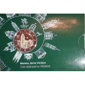 Lithuania 2017 Vilnius Coincard