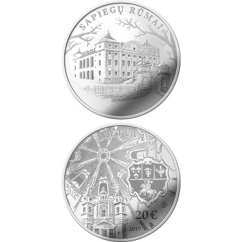 Lithuania 2019 20 euro Sapieha palace 