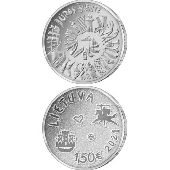 Lithuania 2021 1.5 euro Sea Festival