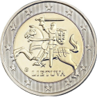 Lithuania 2026 2 euro regular coin Lithuania 2026 2 euro regular coin