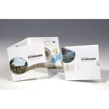 Luxembourg 2010 10 euro Schengen