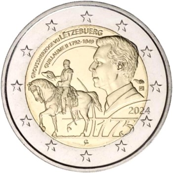 Luxembourg 2024 175th Anniversary of the Death ot the Grand Duke Guillaume II