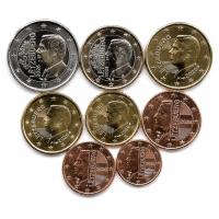 Luxembourg 2026 Euro coins UNC Set