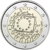 Malta 2015 30 years of the EU flag