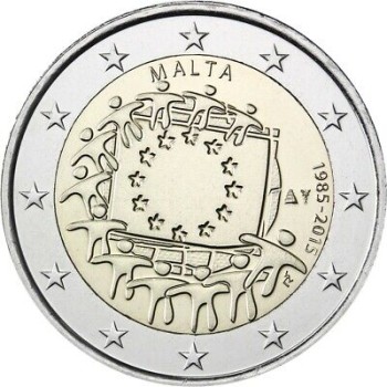 Malta 2015 30 years of the EU flag