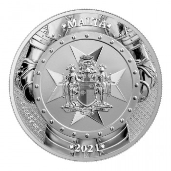 Malta 2021 5 euro Knights of the past