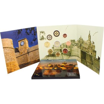 Malta 2024 Euro coins BU set Cittadella Gozo