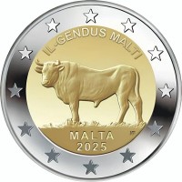 Malta 2025 Maltese ox UNC (Uncirculated)