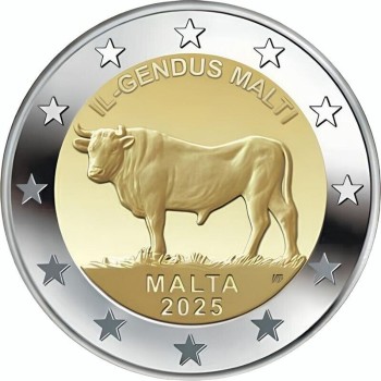 Malta 2025 Maltese ox UNC (Uncirculated)