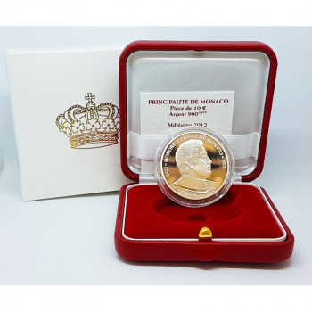 Monaco 2012 10 euro 1612-2012 Honore II Prince de Monaco