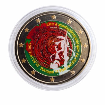Portugal 2024 50th anniversary of the revolution of 25 April 1974 colored