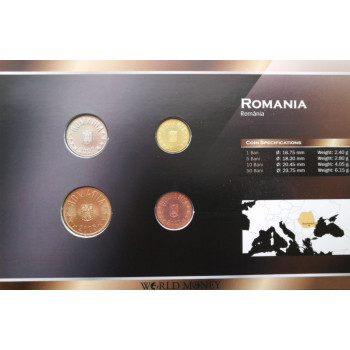 Romania 2005-2007 year blister coin set