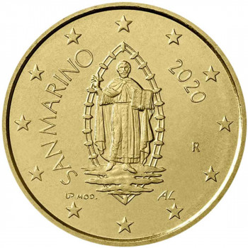 San Marino 2020 50 cent regular coin