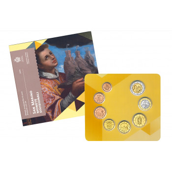 San Marino 2017 Euro coin BU set