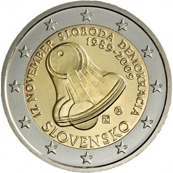 Slovakia 2009 20th anniversary of 17 November 1989