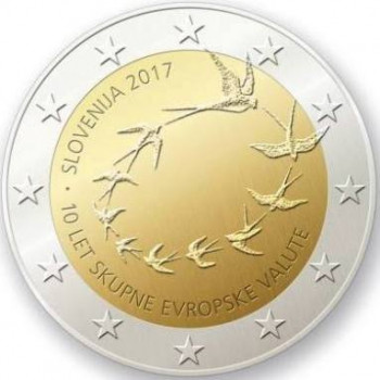 Slovenia 2017 10th anniversary of the introduction of the euro in Slovenia