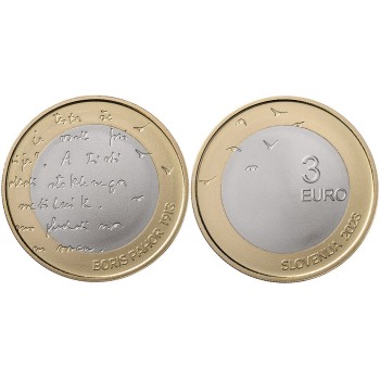 Slovenia 2023 3 euro Boris Pahor