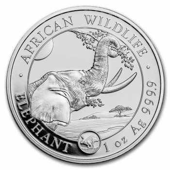 Somalia 2023 Elephant Rabbit Privy Ag999.9 1 oz BU