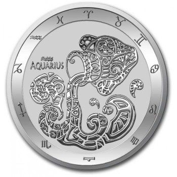 Tokelau 2022 Zodiac series Aquarius