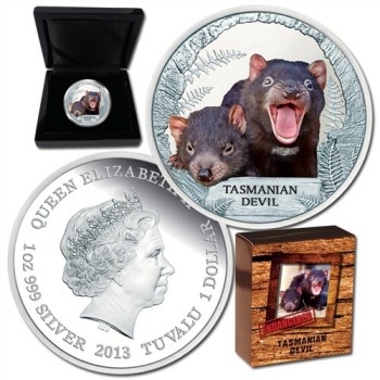 Tuvalu 2013 Tasmanian devil