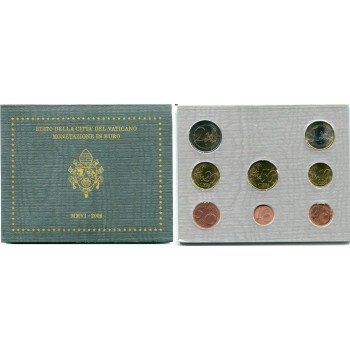 Vatican City 2006 Euro coin BU Set Pope Benedict XVI