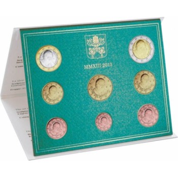Vatican City 2013 BU Set  Pope Benedict XVI