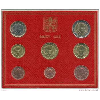 Vatican city 2015 Euro coins BU set Pope Francis