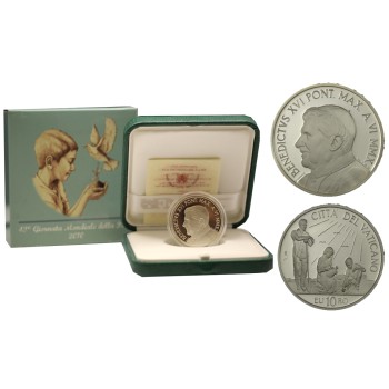 Vatican City 2010 10 euro 43th World Peace Day