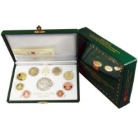 Vatican City 2010 Euro coin PROOF Set Pope Benedict XVI