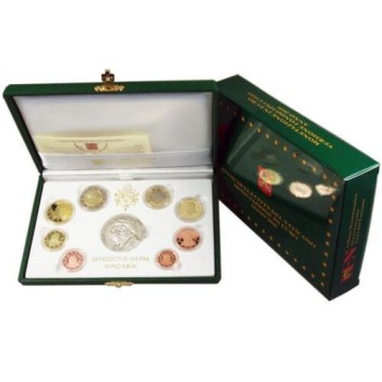 Vatican City 2010 Euro coin PROOF Set Pope Benedict XVI