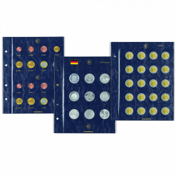 Leuchtturm sheets VISTA for two euro coins