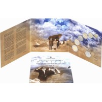 Lithuania 2013 Coinset of circulation coins of the Republic of Lithuania dedicated to the 80th anniversary of the transatlantic flight of S. Darius and S. Girėnas