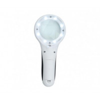 Magnifying glass 3X with LED and UV backlight