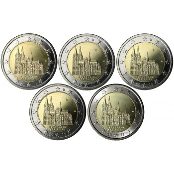 Germany 2011 A D F G J Westphalia