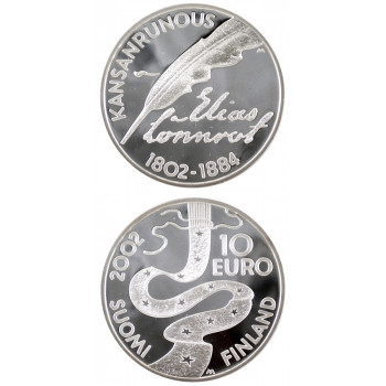 Finland 2002 Elias Lönnrot PROOF