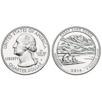 USA 2014 Quarter Great Sand Dunes D USA 2014 Quarter Great Sand Dunes D