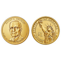 USA 2015 1 dollar Harry S. Truman 33th President D USA 2015 1 dollar Harry S. Truman 33th President D