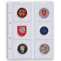 Leuchtturm coin sheets OPTIMA for 65mm coins